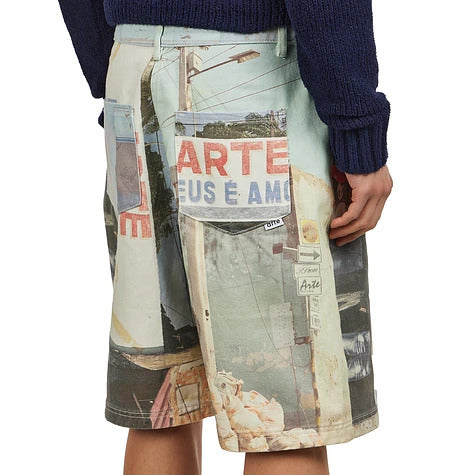Photo Allover Shorts