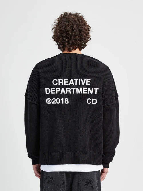 Reternity CREATIVE DEPT KNIT SWEATER – Frontansicht