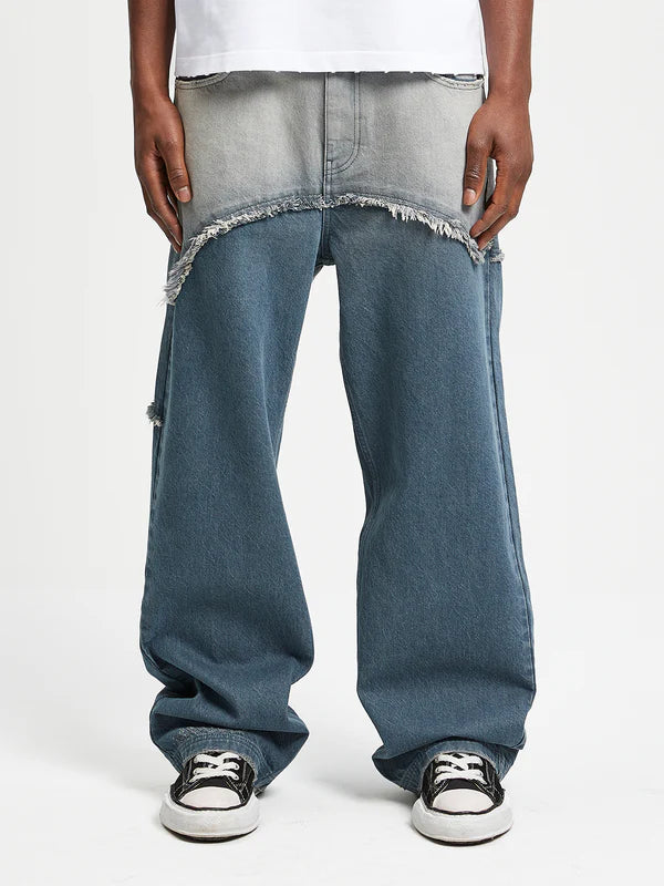 Reternity SPRAYED SPLIT DENIM – Frontansicht