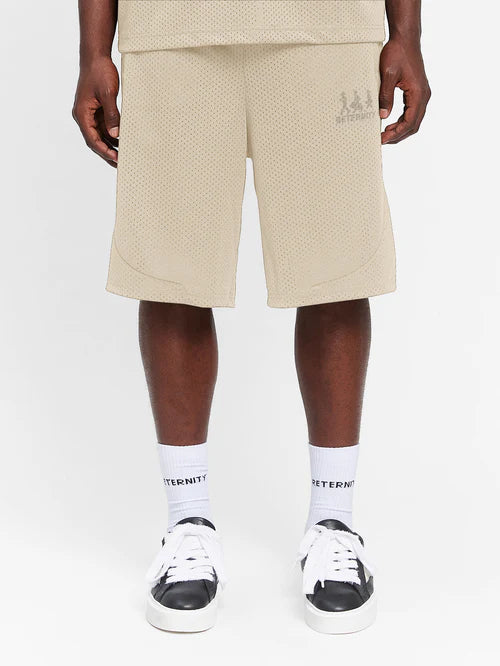 CREATIVE DEPT LOGO MESH SHORTS
