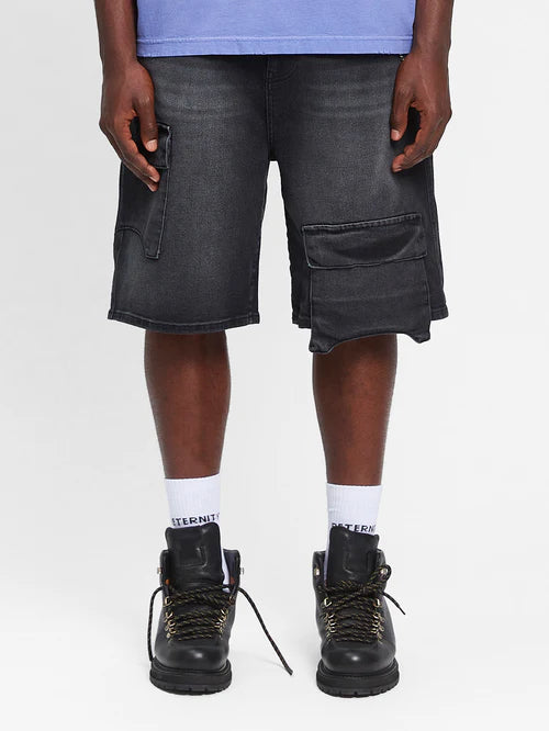 ESSENTIAL DENIM CARGO