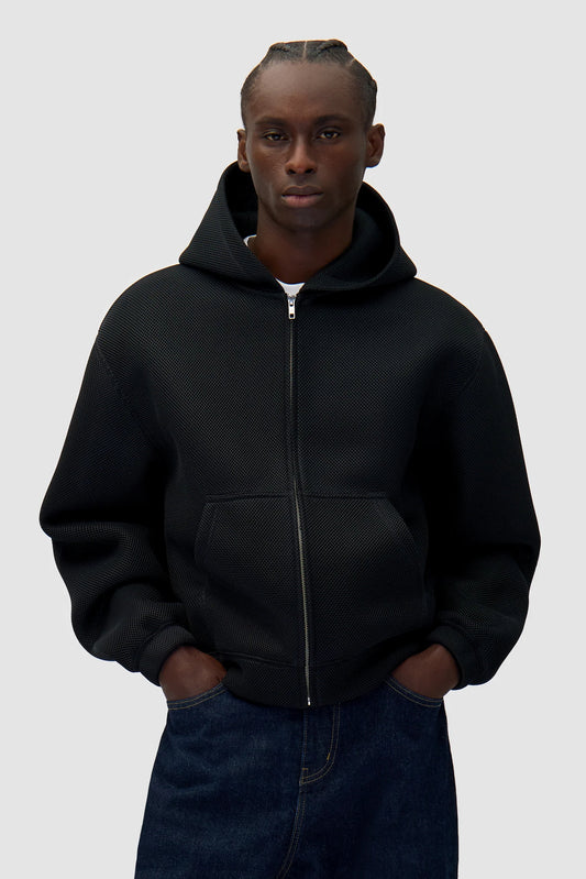 Mesh Hooded Jacket
