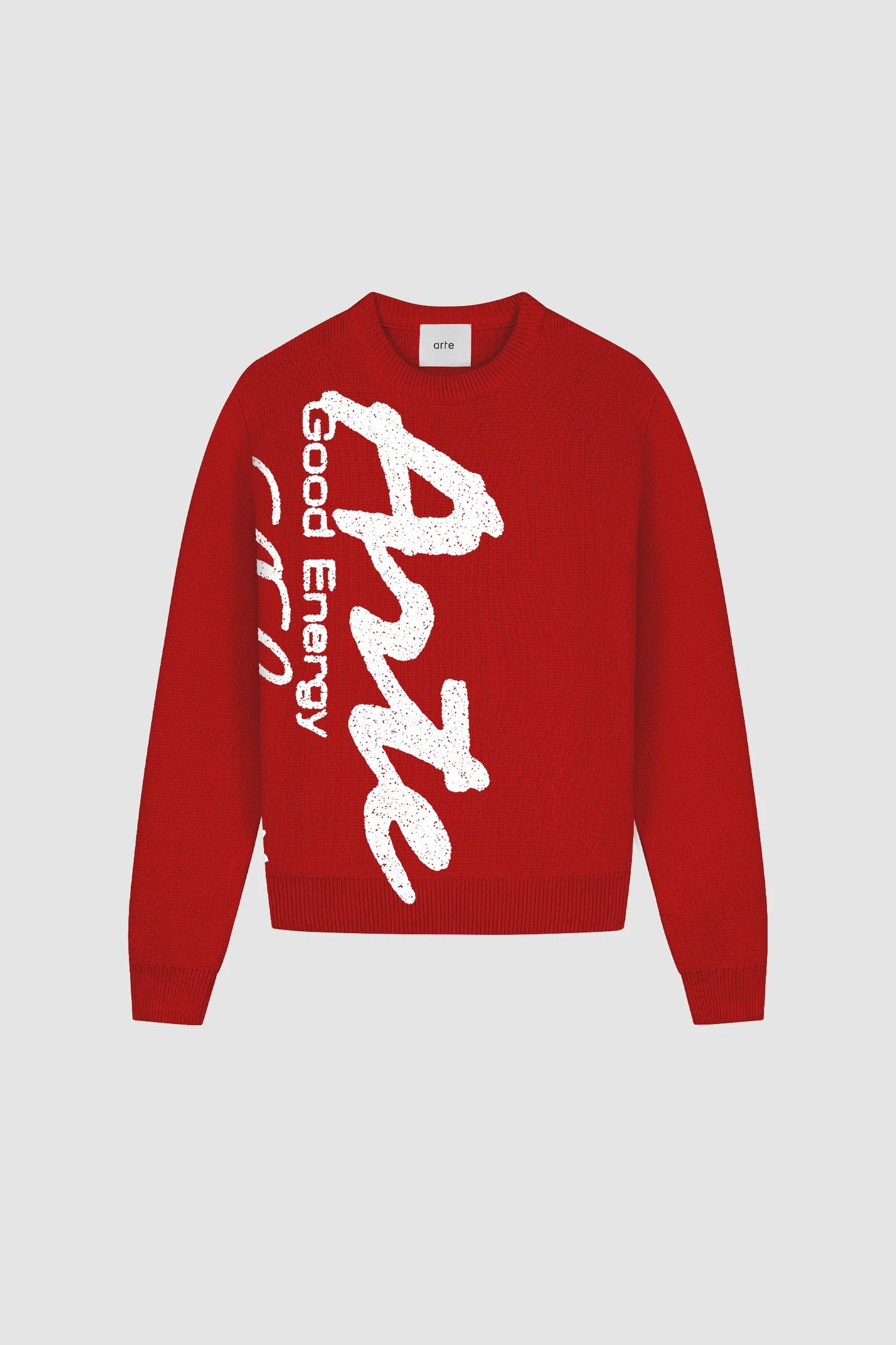 Big Print Knit Sweater