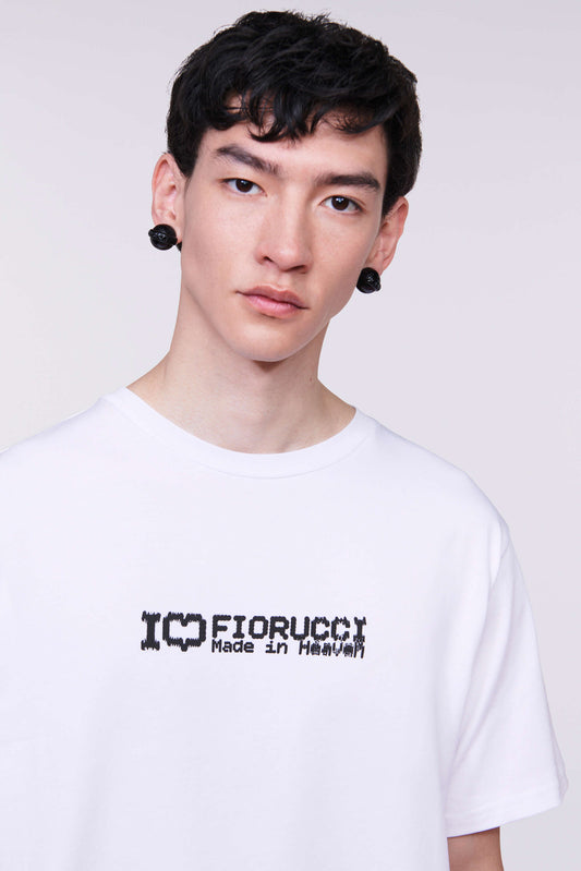 I Love Fiorucci Print Regular Fit T-Shirt