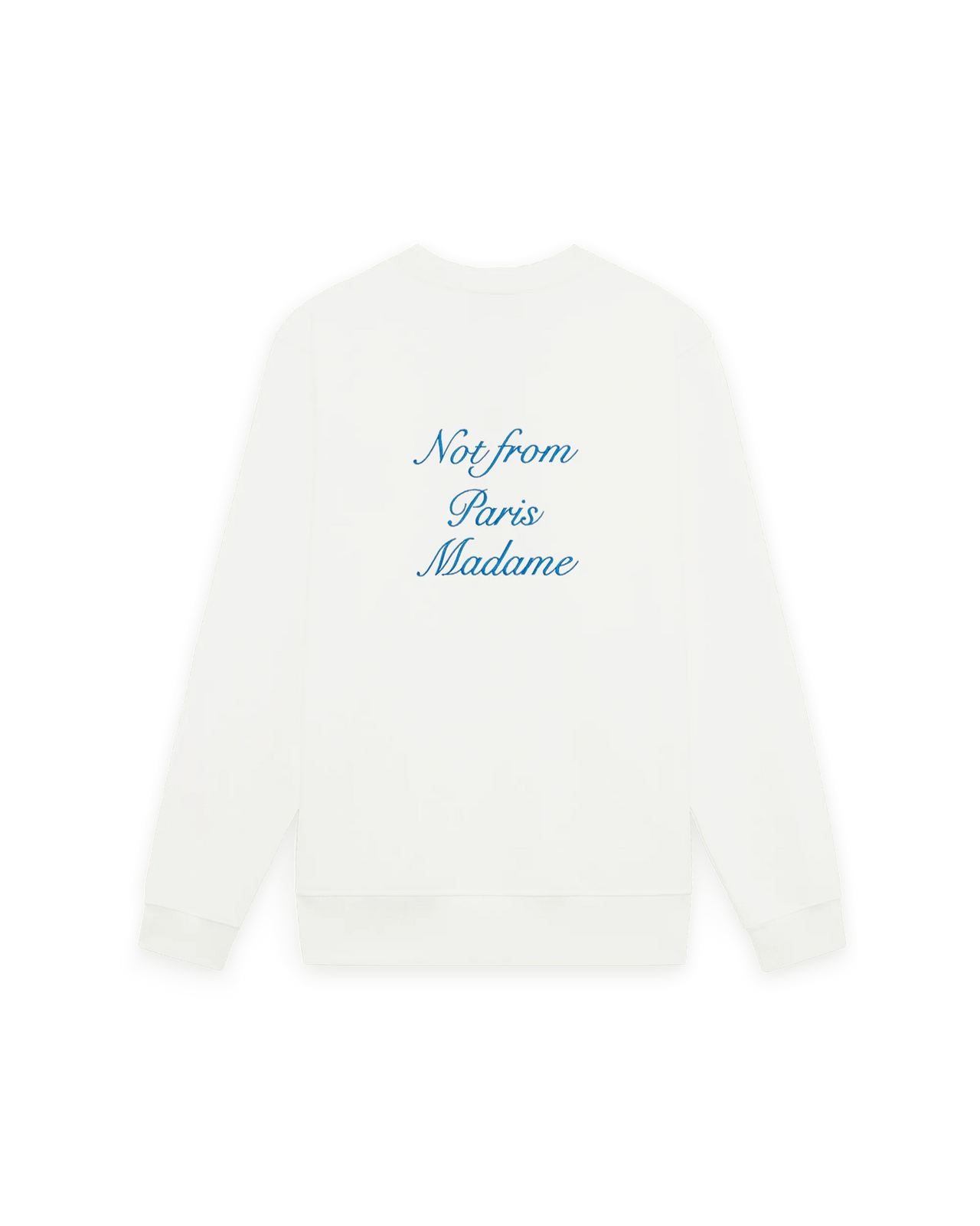 Le Sweatshirt Slogan Cursive