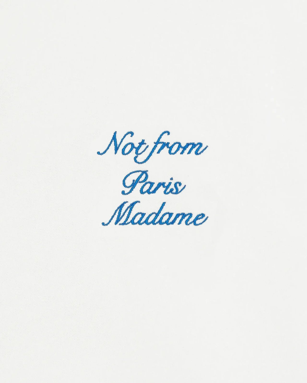 Le Sweatshirt Slogan Cursive