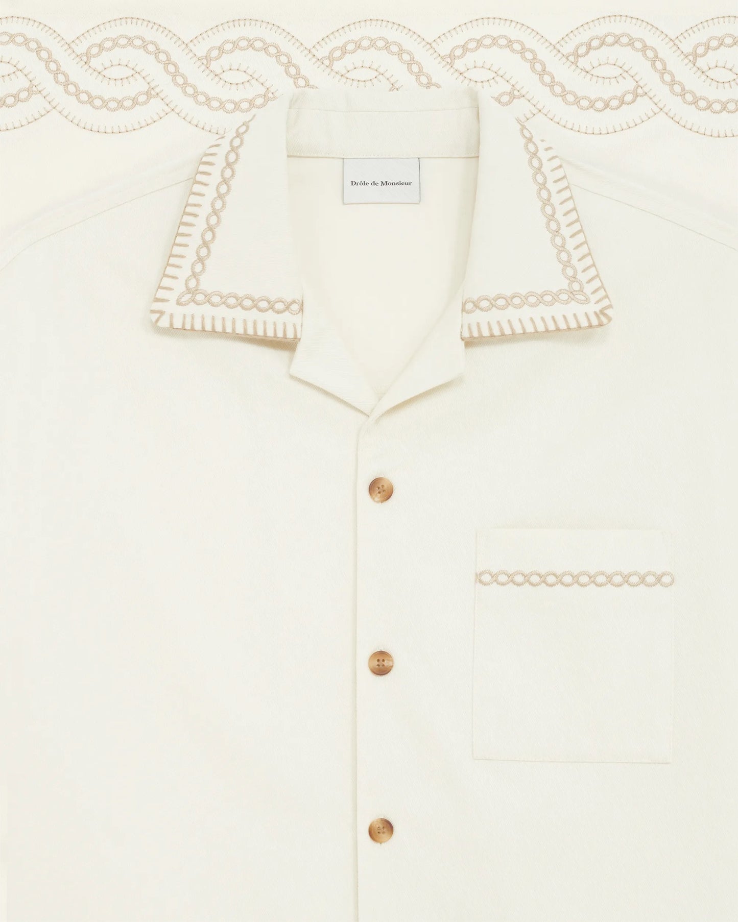 La Chemise Brodée Tresses