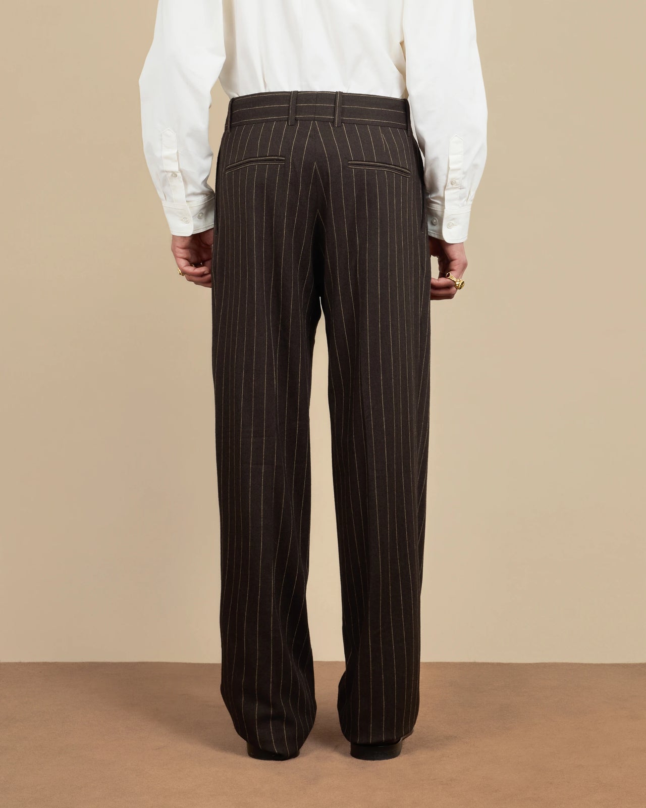 Le Pantalon Pinstripes
