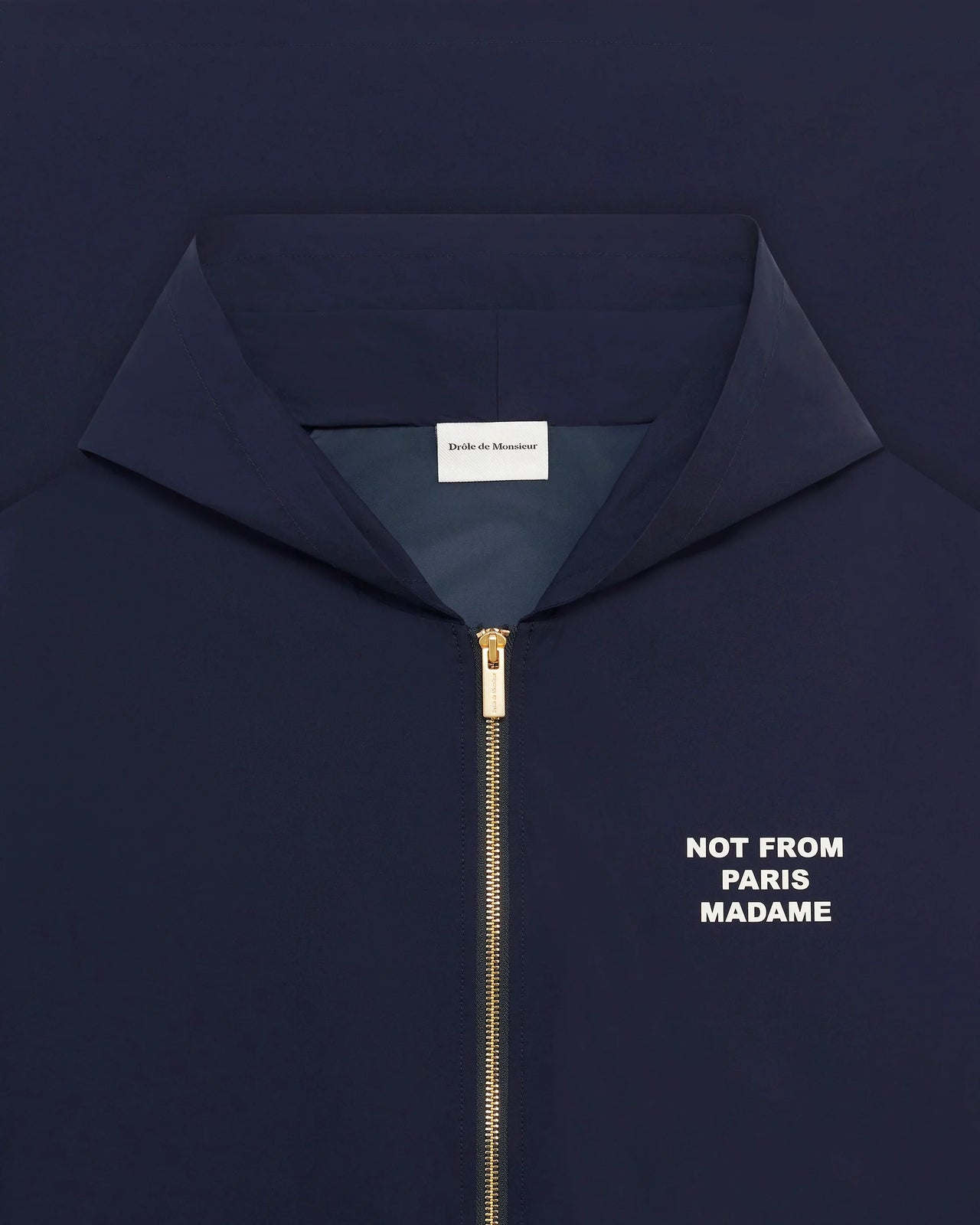 La Veste Capuche Slogan