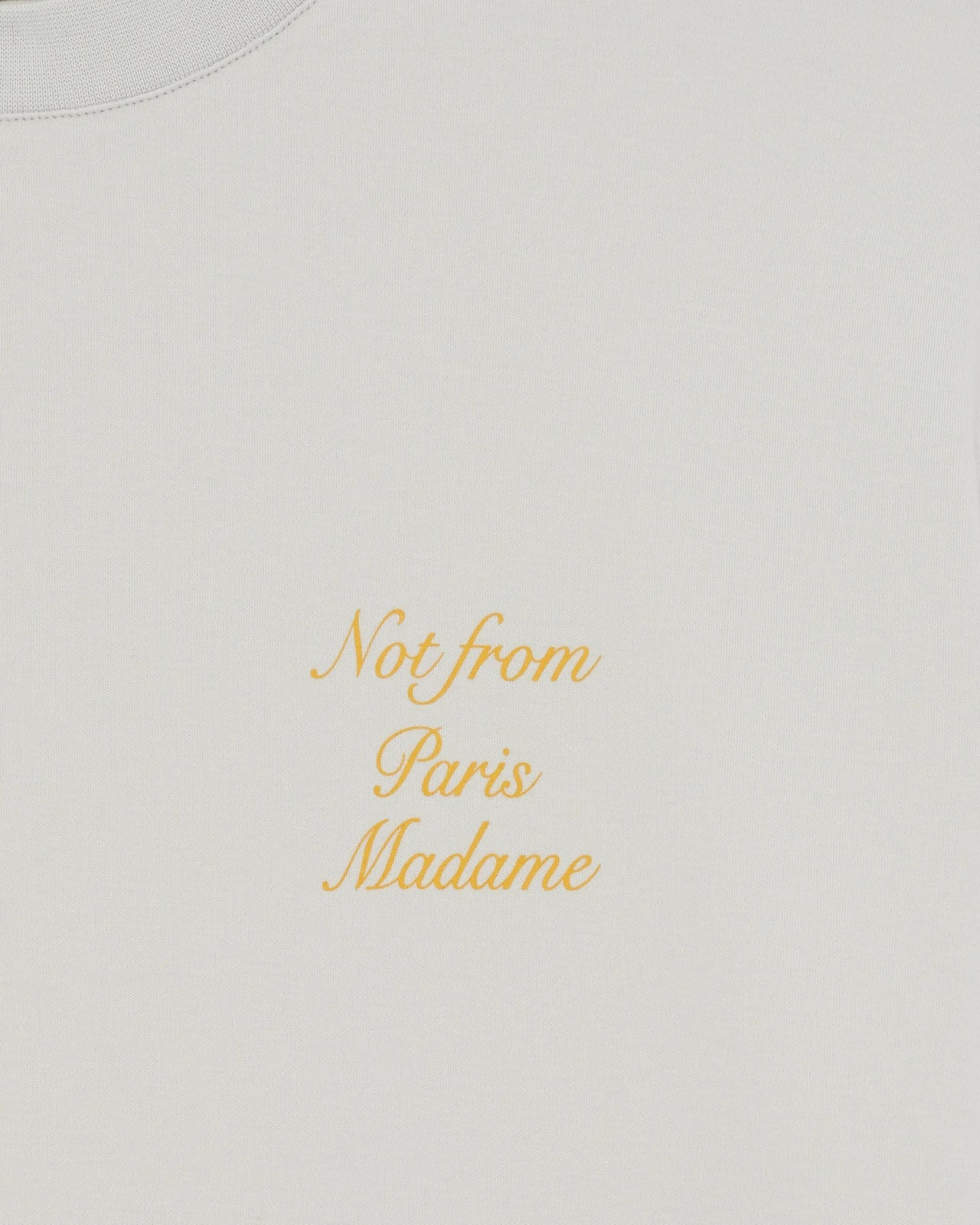 Le T-Shirt Slogan Calligraphy