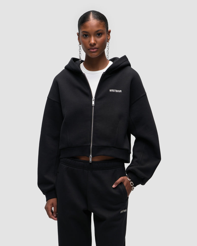 WRSTBHVR ERIA V2 HOODED ZIP JACKET – Frontansicht