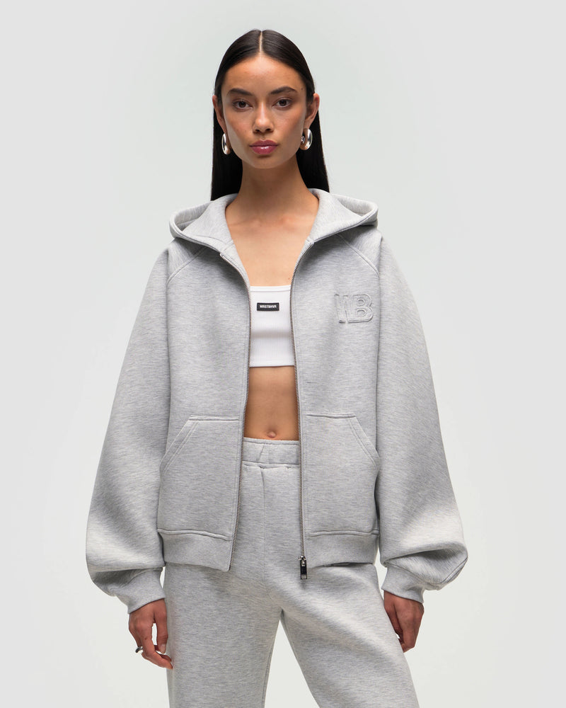 WRSTBHVR GRUVEN V2 HOODED ZIP JACKET – Frontansicht