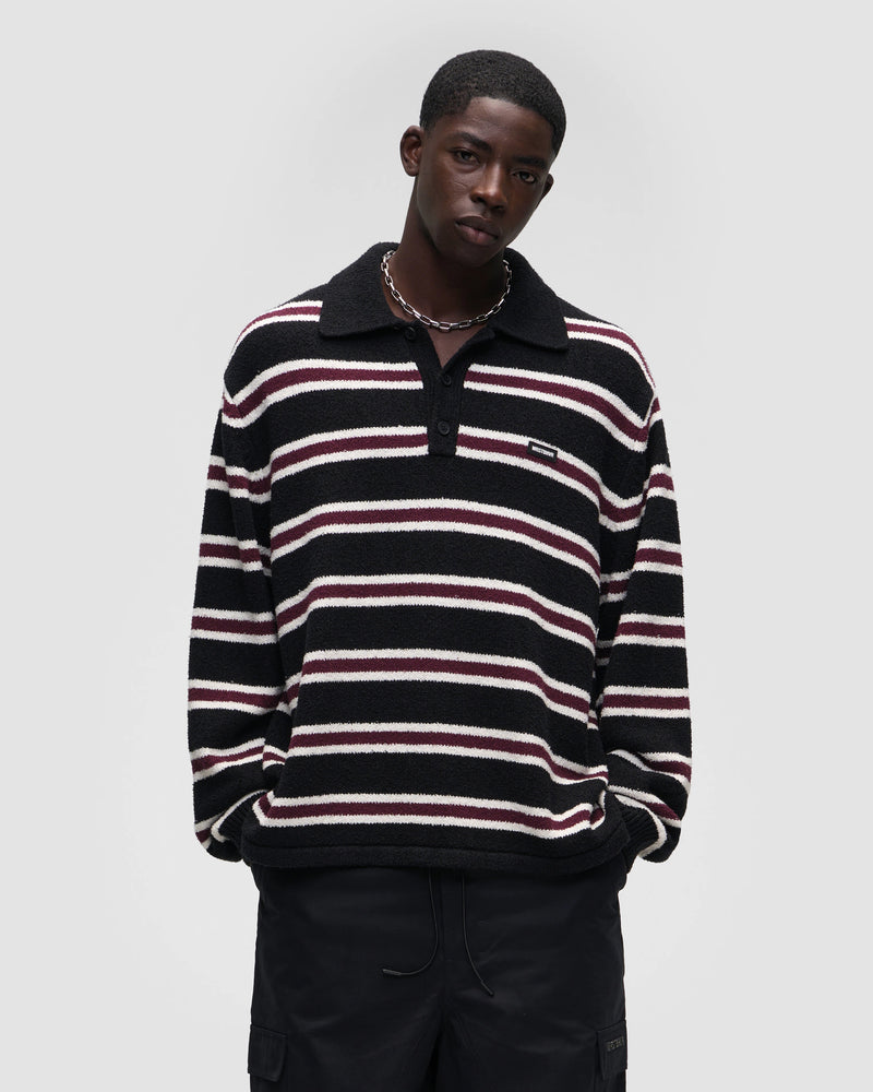 WRSTBHVR SETH V2 POLO SWEATER – Frontansicht