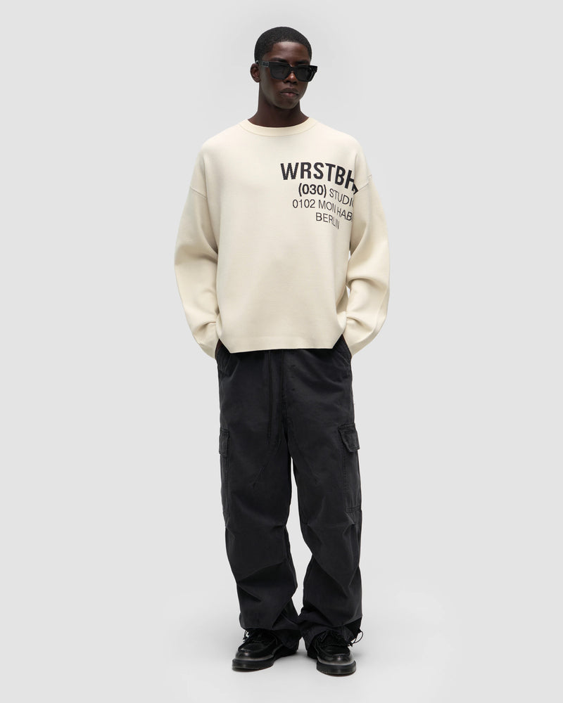 WRSTBHVR NIEO KNIT LONGSLEEVE – Frontansicht