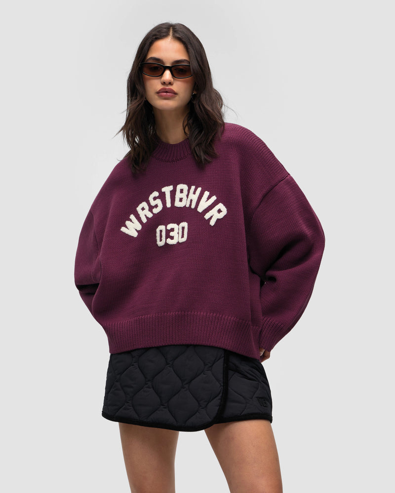 WRSTBHVR Luna V2 Sweater – Frontansicht