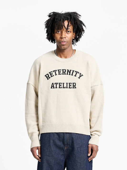 ÉVÉNIE LOGO KNIT SWEATER
