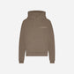 Flaneur Double Logo Washed Hoodie – Frontansicht