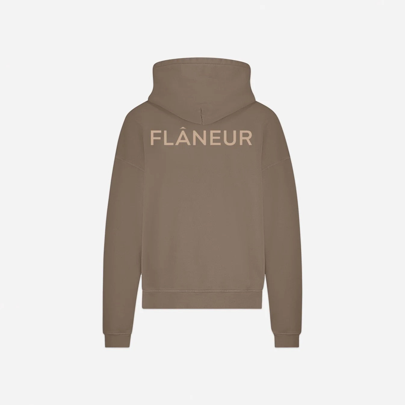 Double Logo Washed Hoodie