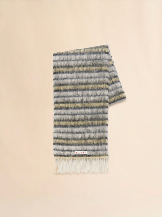Striped Wool Scarf
