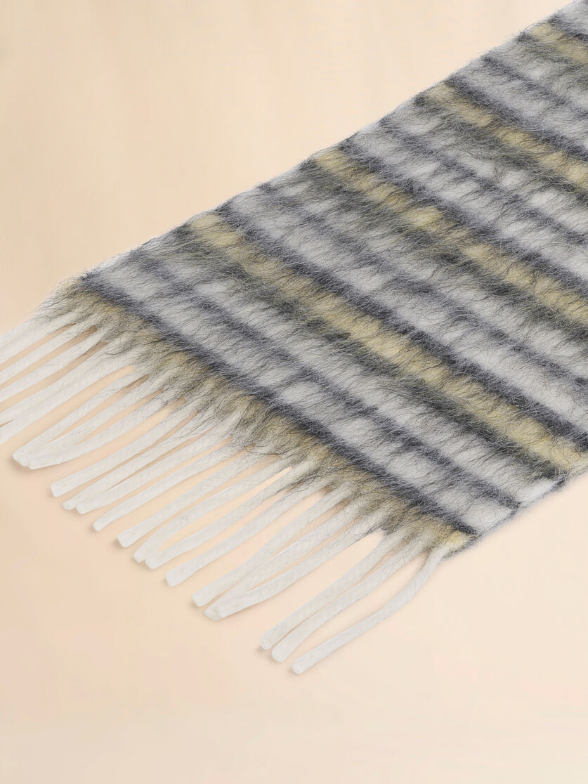 Striped Wool Scarf
