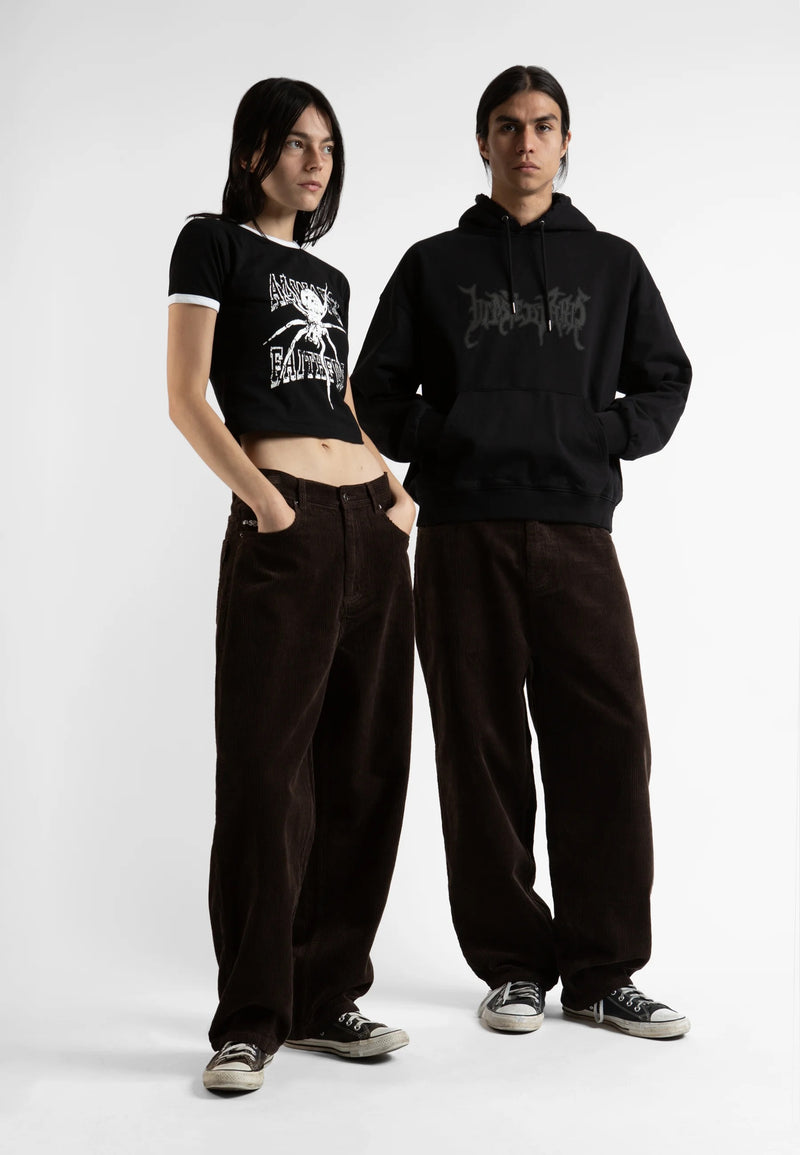 Wasted Paris Acid Corduroy Casper Pant Brown – Frontansicht