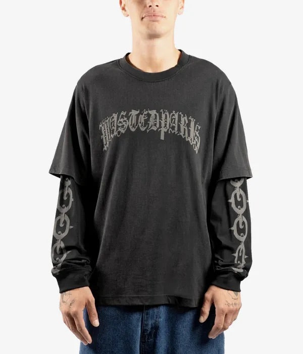 Wasted Paris Chrome Longsleeve – Frontansicht