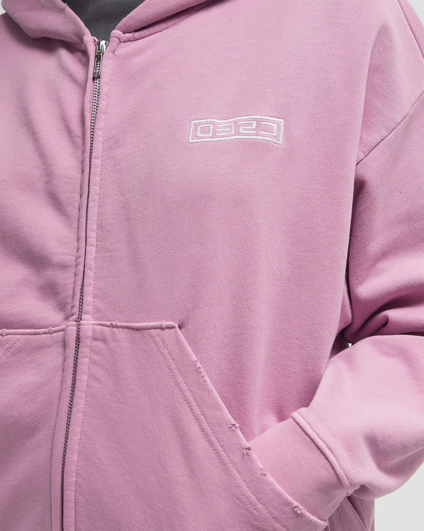 ''ROUTINE'' ZIP HOODIE