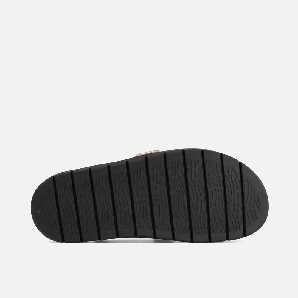 Winston Brown Cow Mule