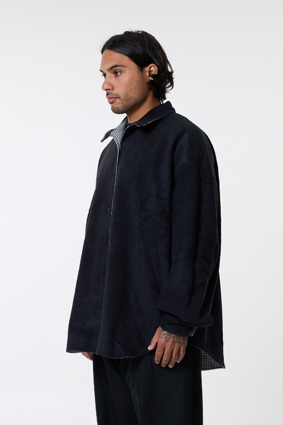 Fleece Overshirt Reversible