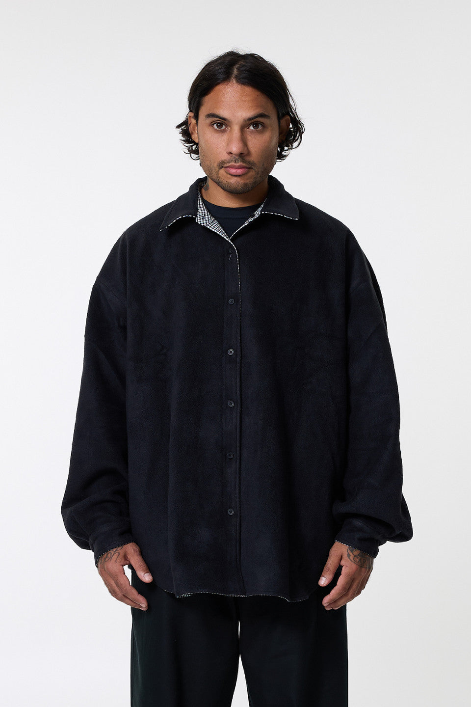 Fleece Overshirt Reversible
