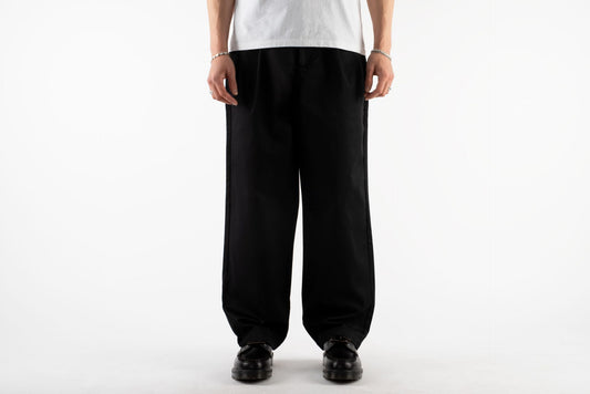 Reworked Trousers Black