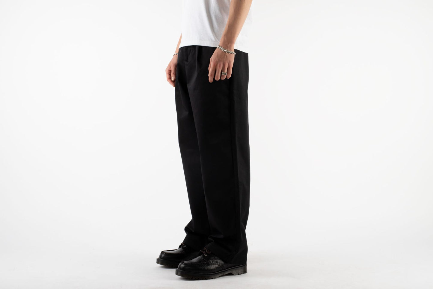 Reworked Trousers Black