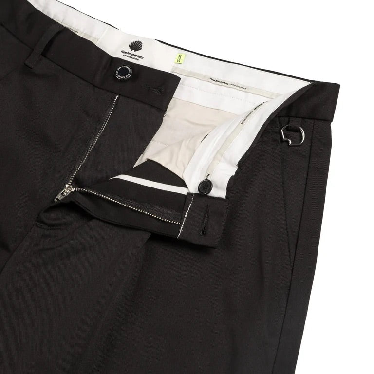 Reworked Trousers Black