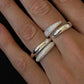 Muli Collection Thin Dome Ring Silber – Rückansicht