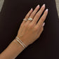 Muli Collection Thin Dome Ring Silber – Seitenansicht