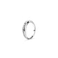 Muli Collection Thin Dome Ring Silber – Frontansicht