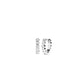 Muli Collection 15mm Lotus Hoops Silber – Frontansicht