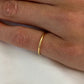 Muli Collection Stacker Ring Gold – Seitenansicht
