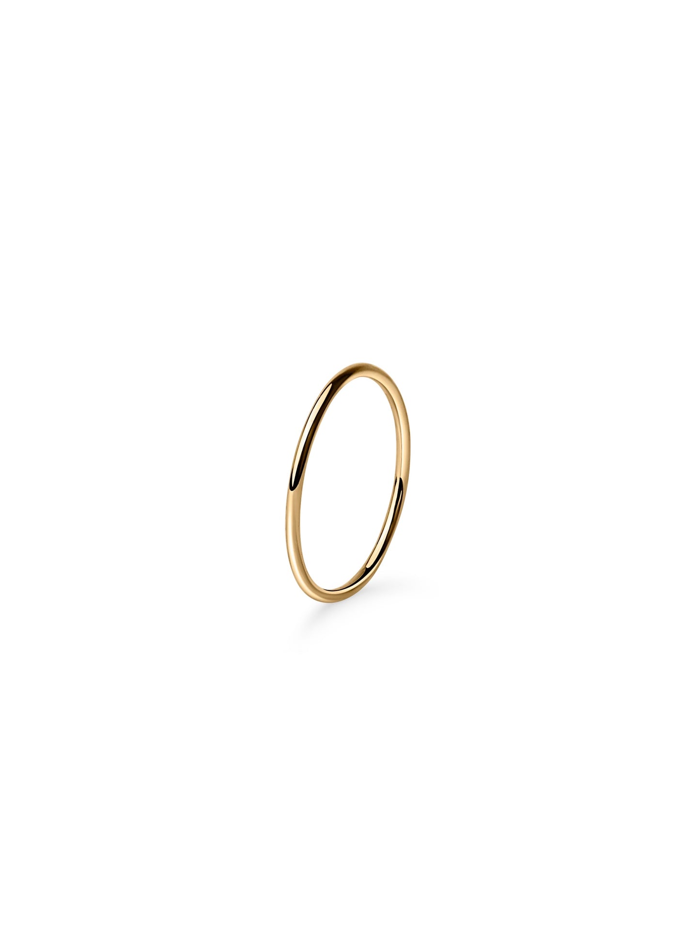 Muli Collection Stacker Ring Gold – Frontansicht