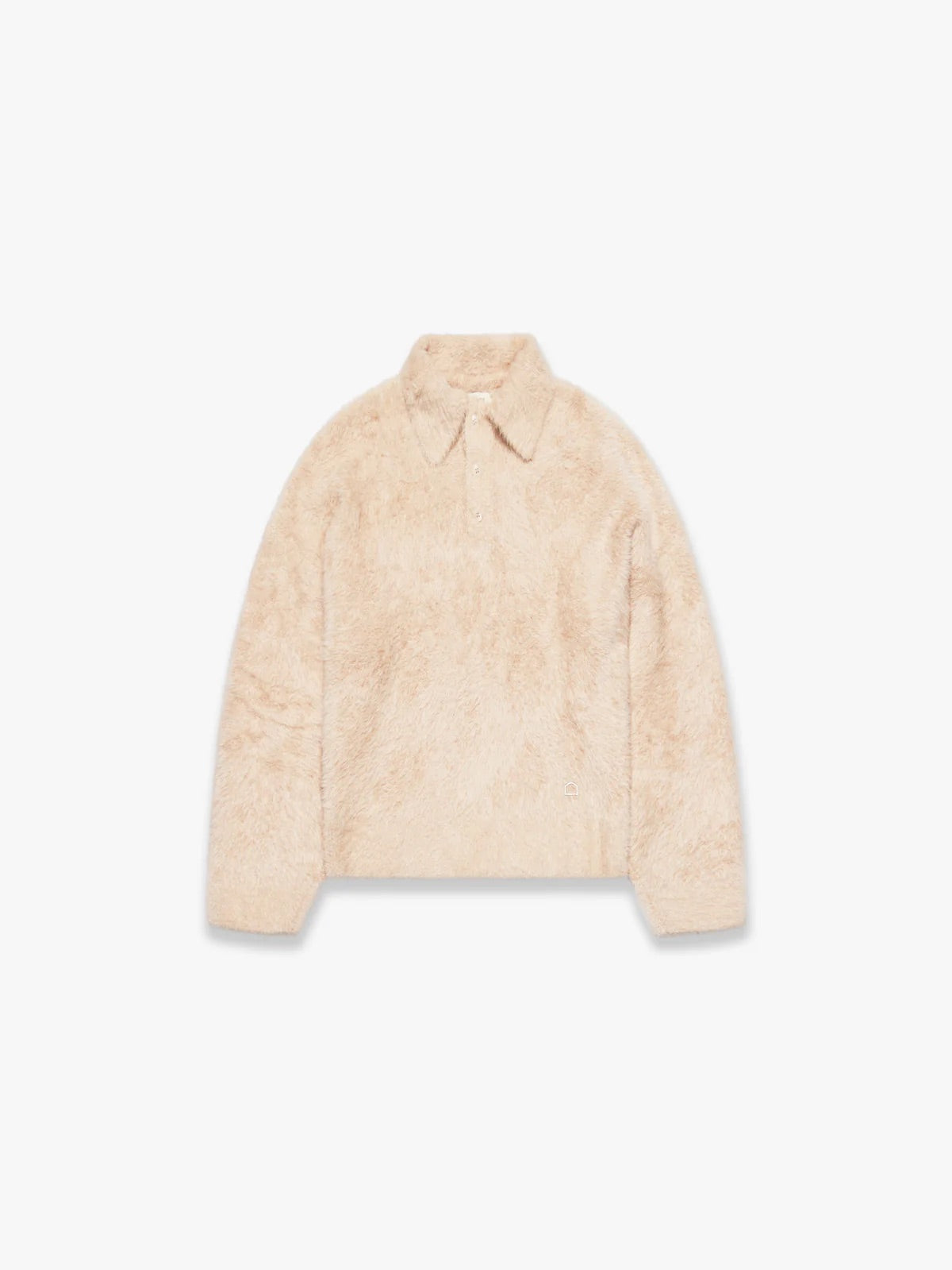Reternity Clair Furry Knit Polo – Detailansicht