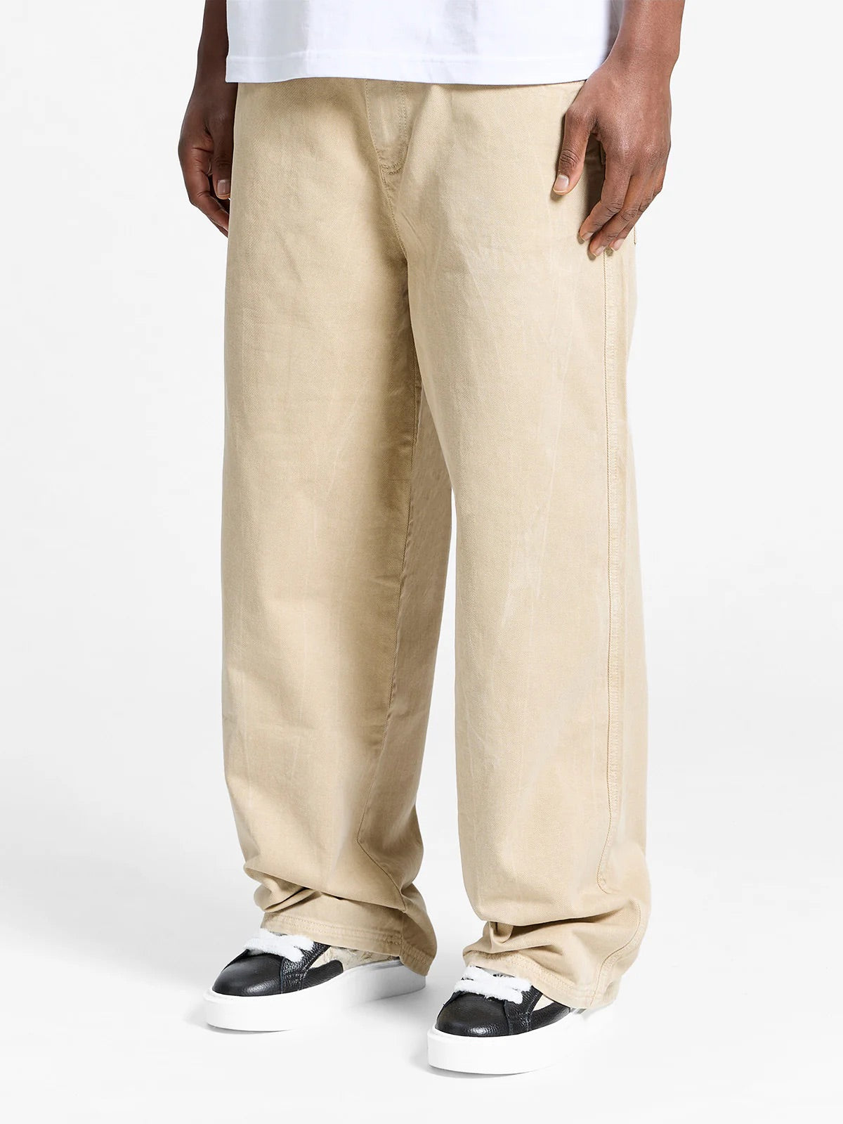 Reternity Wrinkled Canvas Pants – Detailansicht