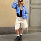 WRSTBHVR YUMI BERMUDA SHORTS – Frontansicht