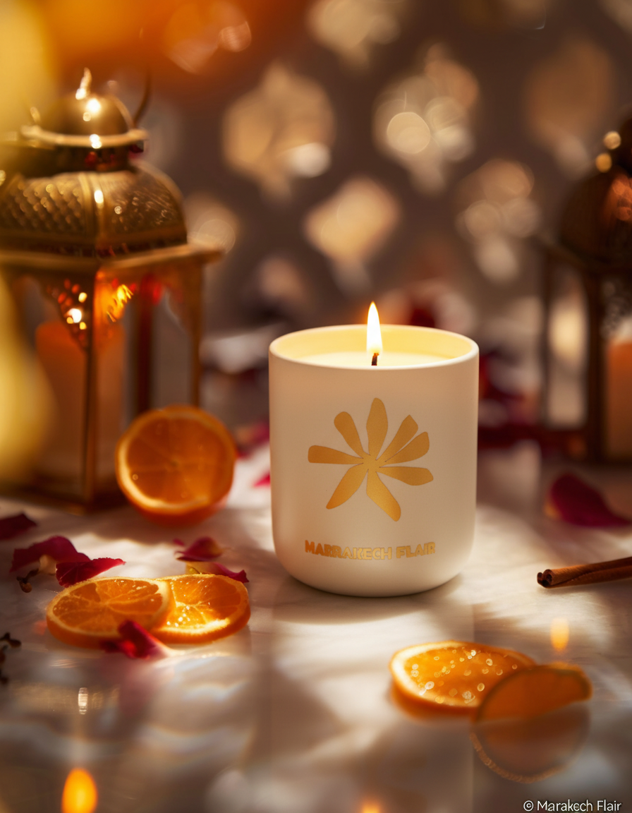 Marrakech Flair -  Travel From Home  Candle