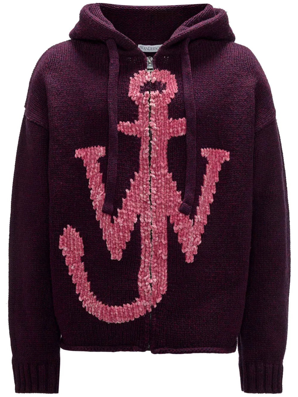 ZIP THROUGH ANCHOR HOODIE