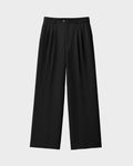 Heritage Pleated Pants Black