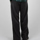 Heritage Pleated Pants Dark Grey
