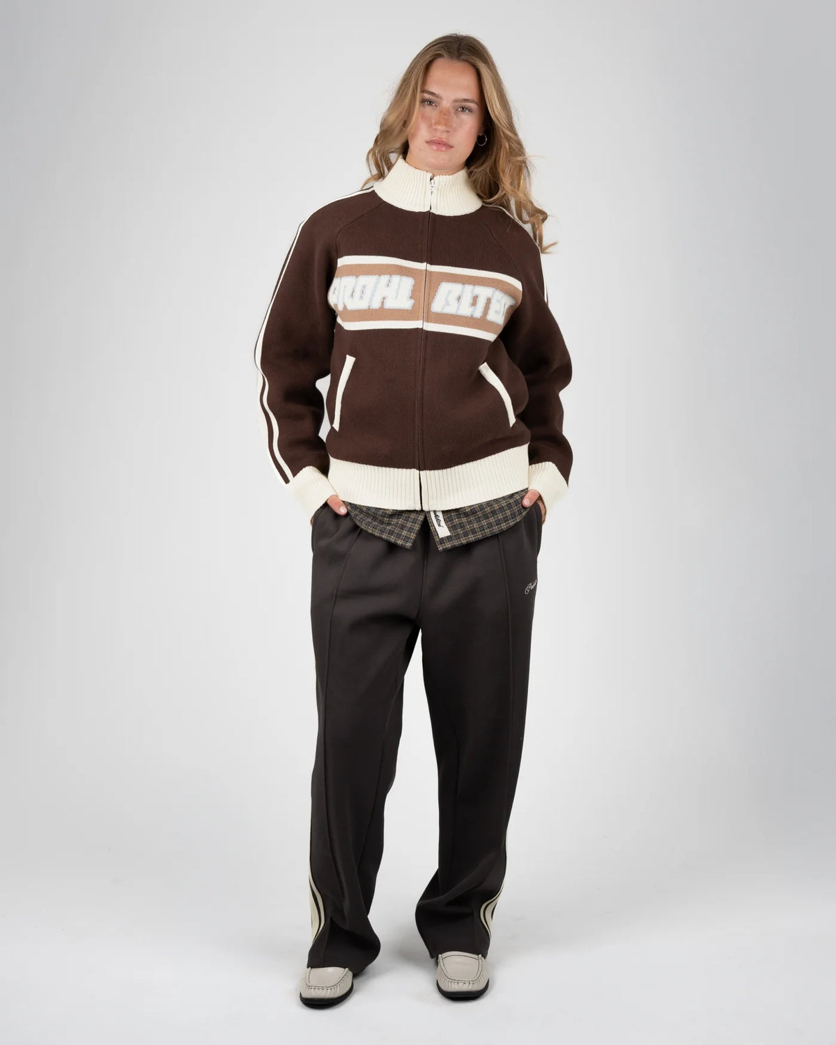 Letterman Knit Jacket