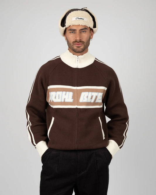 Letterman Knit Jacket
