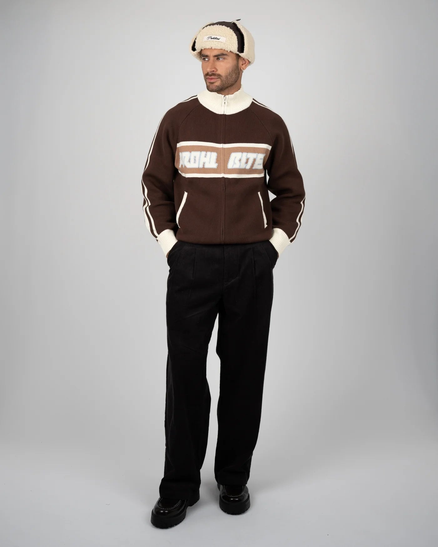 Letterman Knit Jacket