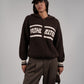 Prohibited Snowboard Knit Jacket Dark Brown – Bild 6